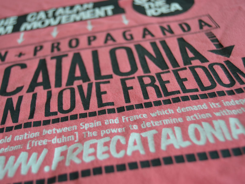 Samarreta Join The Catalan Freedom Movement - Rosa - 4