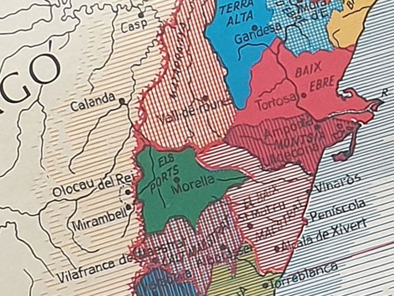 Cartell Mapa Països Catalans - 2